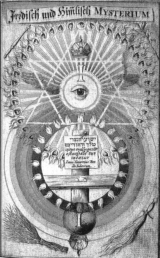 Jacob Bohme, luz eterna y fuego de la naturaleza; los colores son mezclas de agua y fuego