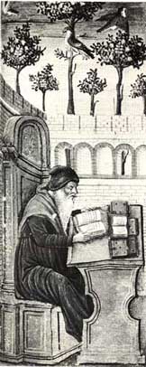 Judío italiano estudiando, c. 1470