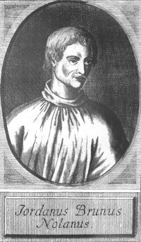 Retrato de Giordano Bruno (1715).